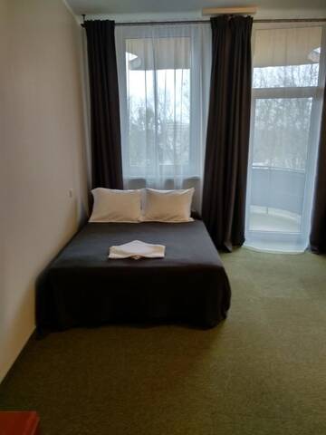 Трехместный номер с балконом в Отеле Pusynas Hotel & SPA Druskininkai